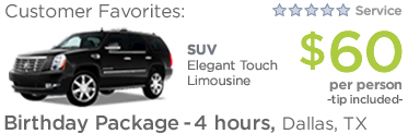 Customer favorite limo prices and deals