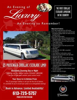 Stretch SUV - Cadillac Escalade